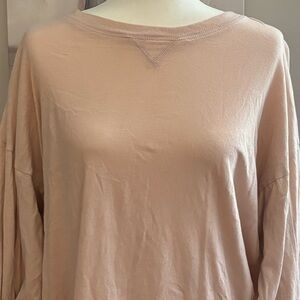 American Eagle Light Pink Long Sleeve Size Medium